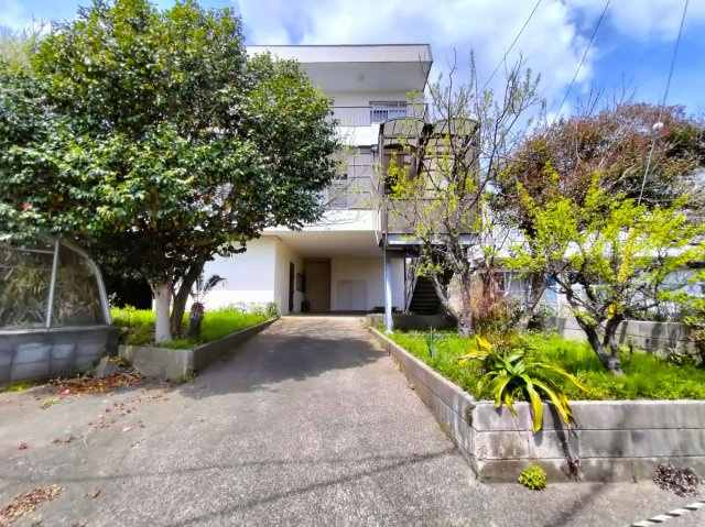 海見え！現況古家から西側に富士山・江ノ島・南側にマリーナの外観|外観