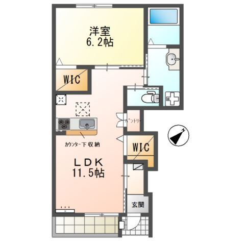 アベニールの間取り