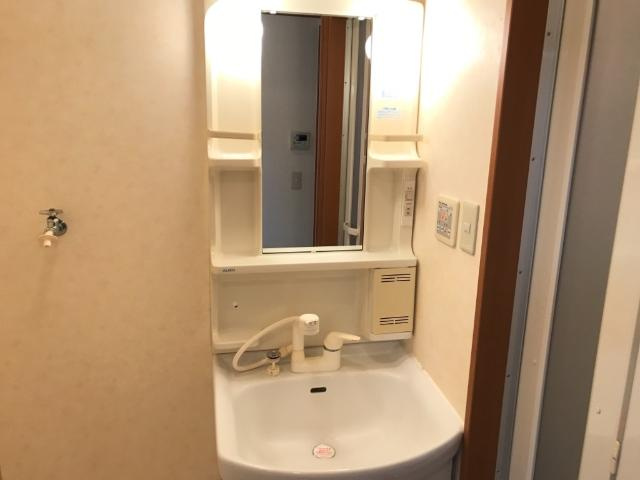 ソレイユの洗面所|洗髪洗面化粧台