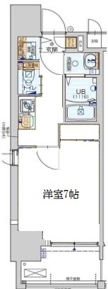 【間取り】 | フォーリアライズ南堀江ヴィータ