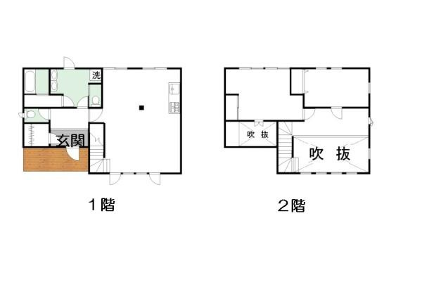 【間取り】 | 伯耆町丸山戸建