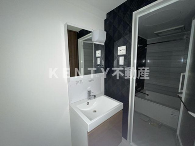 【洗面所】 | Ｋ－ｒｅｓｉｄｅｎｃｅ蒲田 | 独立洗面化粧台付き