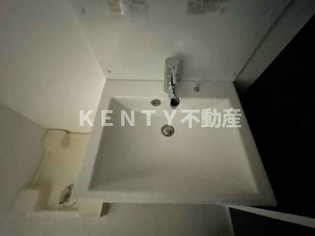 【洗面所】 | Ｋ－ｒｅｓｉｄｅｎｃｅ蒲田 | 独立洗面台です