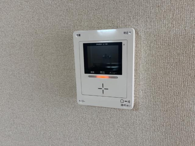 オレンジハイツのセキュリティ|カメラ付インターホン