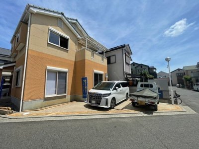 【前面道路含む現地写真】 | 登美丘南小・開発分譲地内・平成15年建築・即入居可・堺市東区高松 | 前面道路含む現地写真です