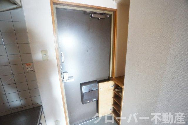 サンピュアージュの玄関