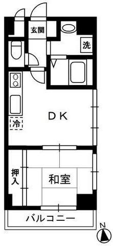 【間取り】 | エンゼルハイム梅屋敷第２