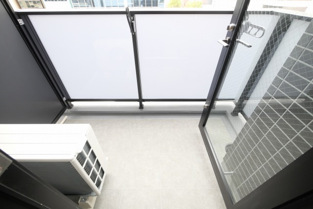 レジュールアッシュ谷町四丁目グランクラスのバルコニー