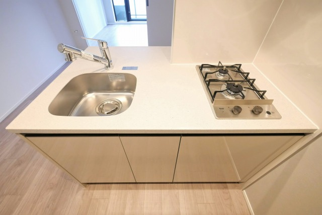 レジュールアッシュ谷町四丁目グランクラスのキッチン