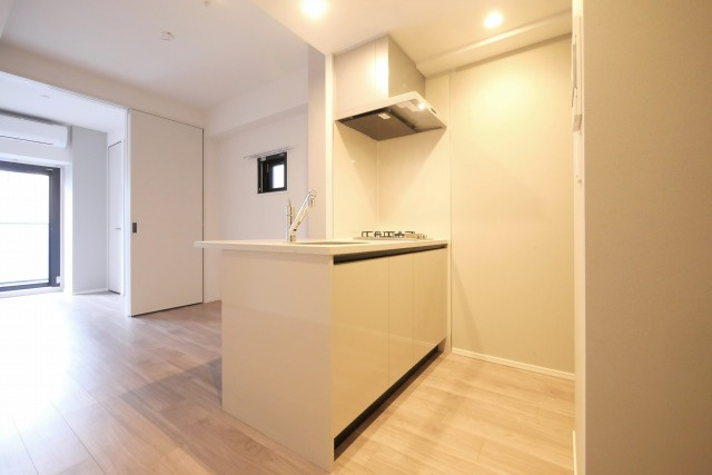 レジュールアッシュ谷町四丁目グランクラスのキッチン