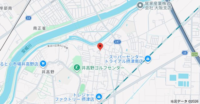 別府貸家の地図