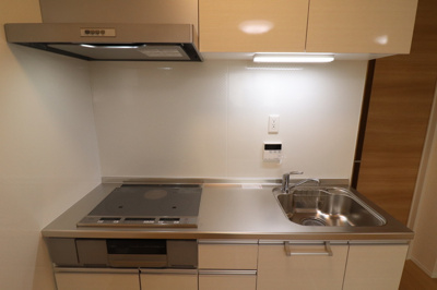 【キッチン】 | グランディール太田町 | 3口IHヒーター付きのキッチン