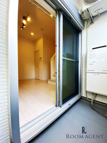 ASTERIA金山のバルコニー