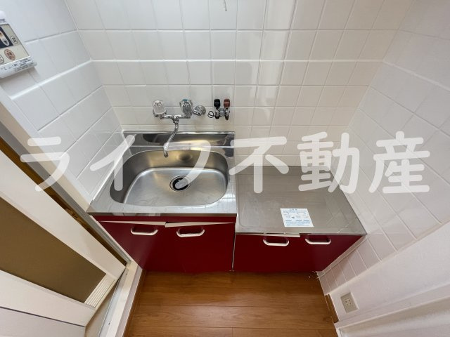 大宝菱屋西ロイヤルハイツのキッチン|きれいなキッチンです