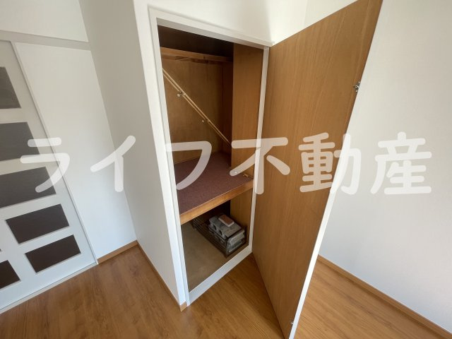 大宝菱屋西ロイヤルハイツの収納|たっぷりとした収納スペースです