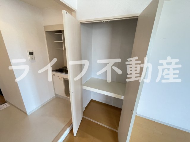 八戸ノ里HIROビルの収納|収納のためのスペースです