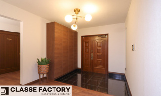 【玄関】 | 宇治市五ヶ庄広岡谷　中古戸建て