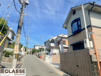 【前面道路含む現地写真】 | 宇治市五ヶ庄広岡谷　中古戸建て