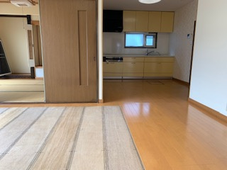 網走市鱒浦５丁目平屋の居間・リビング