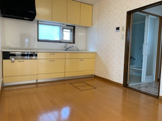 網走市鱒浦５丁目平屋のキッチン