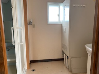 【商談中】網走市鱒浦５丁目平屋のランドリースペース