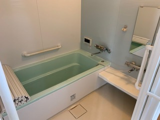 網走市鱒浦５丁目平屋の浴室