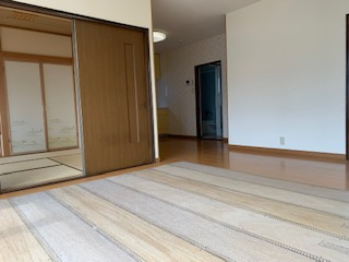 【商談中】網走市鱒浦５丁目平屋の居間・リビング