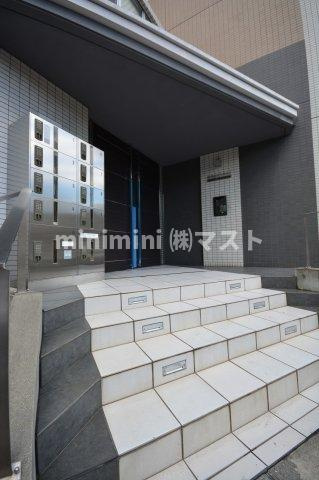 海老江サンライズのエントランス