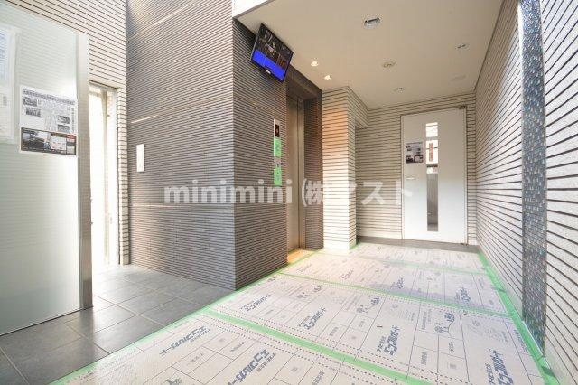 海老江サンライズのロビー