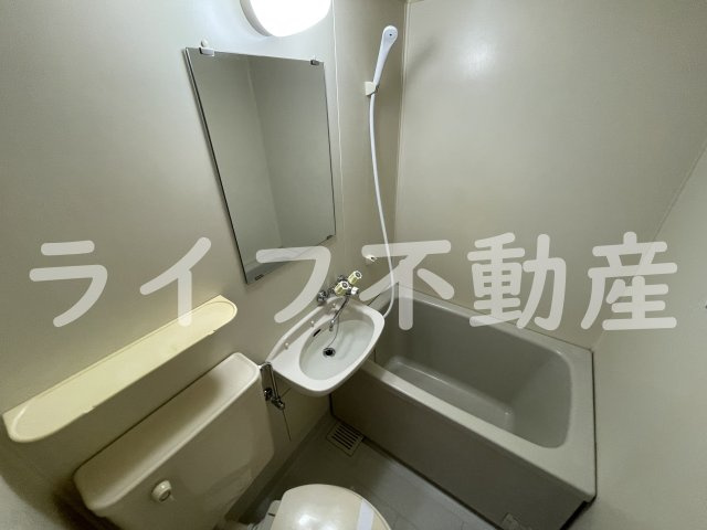 CTビュー八戸ノ里の浴室|きれいなお風呂です