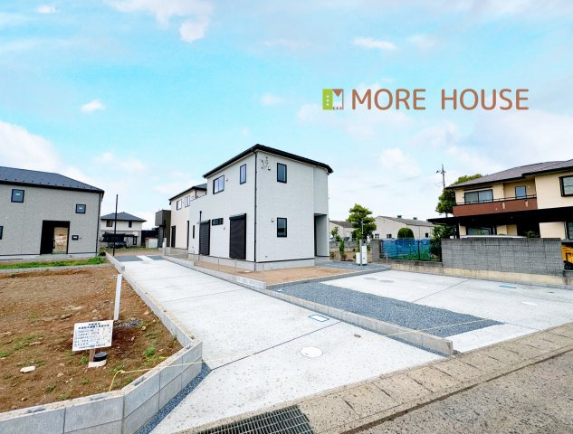 LIGNAGE伊勢崎市境伊与久23-1期　新築住宅1号棟の外観