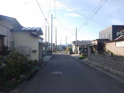 【前面道路含む現地写真】 | 大館市小館町・売地
