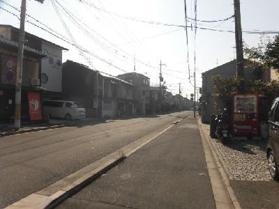 グランハイツ西ノ京の周辺|前面道路