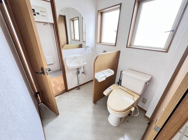 志篭谷町 ハッピーコートのトイレ