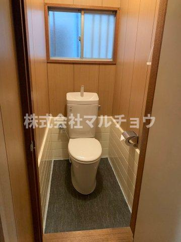 上屋敷一戸建のトイレ|トイレもきれいです