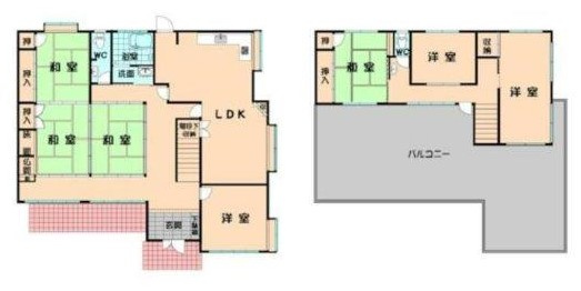 北条３丁目　中古一戸建ての間取り|間取り図はいかがですか？ご希望を叶える間取りですか？リビングの広さは？水回りの位置は？カウンターキッチン？など色々な情報が集約されています。弊社ではリフォームなどのご相談も承っております。