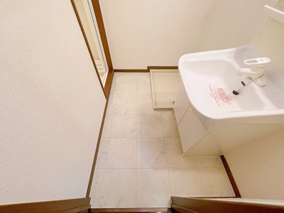 【洗面所】 | コーポ鏡【名古屋市賃貸・洗面脱衣室】