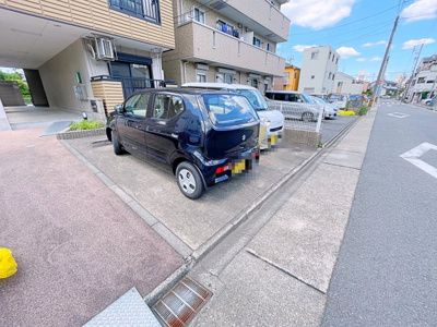 【駐車場】 | コーポ鏡【名古屋市賃貸・洗面脱衣室】