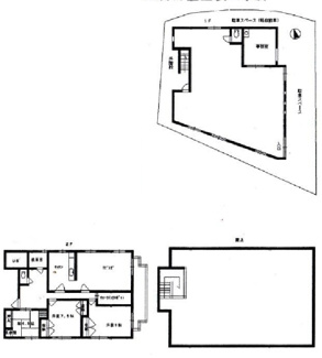 【間取り】 | あきる野市瀬戸岡　住宅付き店舗