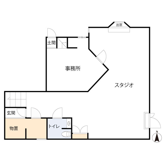 家屋番号：１０４６－５（１F）