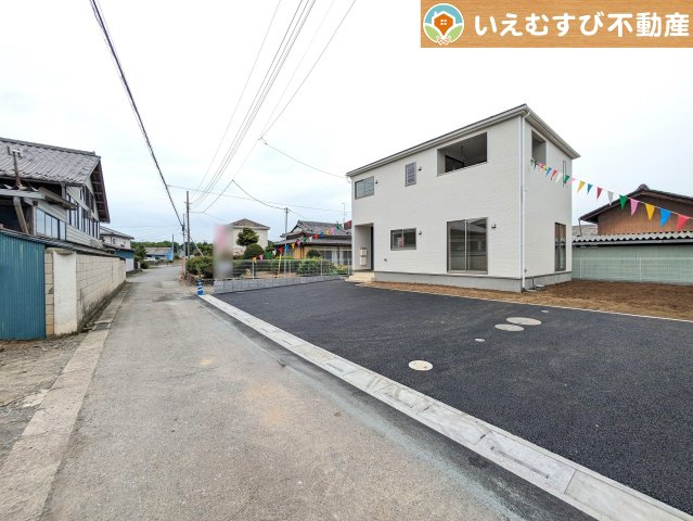 Cradle garden　美里町関第1の前面道路含む現地写真