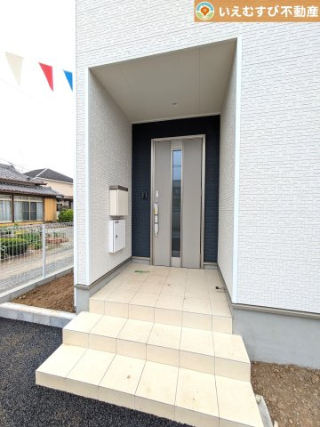 Cradle garden　美里町関第1のエントランス