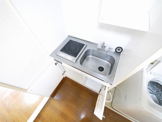 レオパレスルピナスのキッチン|使いやすいキッチンです