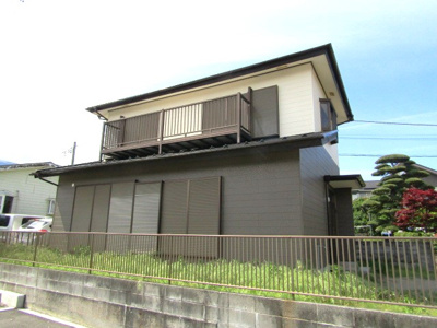 【外観】 | 【再生住宅】南アルプス市古市場 | おしゃれな外観です