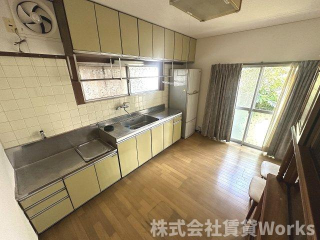 北田宮二丁目戸建ての居間・リビング|使いやすいリビングです