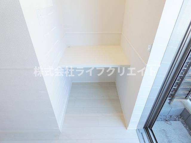 i-COURTⅢの収納