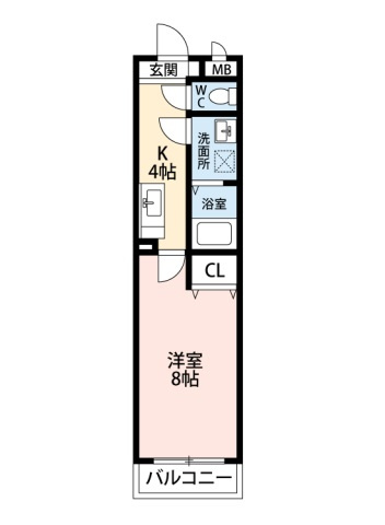 GX小垣江　　　刈谷市の賃貸ならクラスホーム刈谷店の間取り