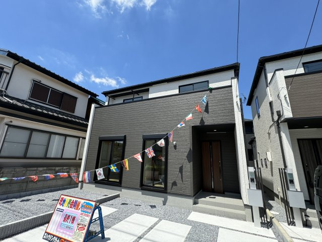 三郷市高州３丁目新築戸建【高州小学校：6分】の外観|４号棟外観・完成済み内覧可能です