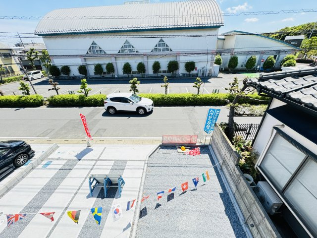 三郷市高州３丁目新築戸建【高州小学校：6分】の展望|バルコニーより道路側眺望
