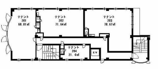 守山市守山４丁目の店舗事務所の間取り